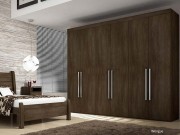 Guarda Roupa Armario Roupeiro Rufato Arezzo Luxo 06 Portas 2.73 m