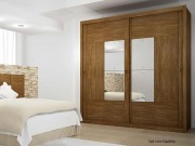 Guarda Roupa Armario Roupeiro Rufato Dali Espelhado 02 Portas 2.10 m