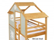 Beliche Cama Casinha Infantil Montessoriana Serraltense Sweet Home 1110