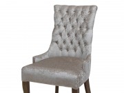 Cadeira com Capitone 7112 Manu de Madeira Maciça