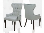 Cadeira com Tachas e Capitone 7799 Salvatore de Madeira Maciça