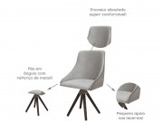 Cadeira com Cordão 7822 Tailandia de Madeira Maciça