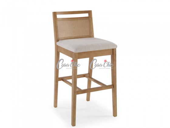 Banqueta Betânia 921 Encosto em Tela 