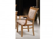 Poltrona Cadeira com Braço Turin 910 com Capitone