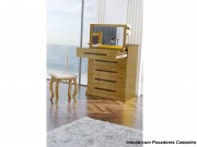 Comoda Penteadeira Aurora 05 Gavetas