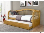 Sofa Cama Bibox com Cama Auxiliar em Madeira Maciça Rubi 1700