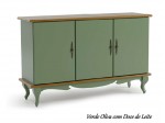 Cristaleira Horizontal Buffet Balcao Arca Brasil Sul Moneh 143 03 Portas 1.37m