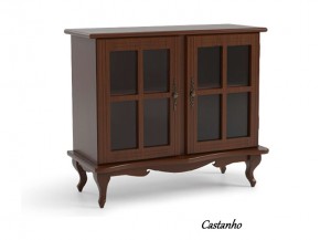 Cristaleira Horizontal Buffet Balcao Arca Brasil Sul Moneh 75 02 Portas 1.00m