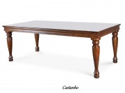 Conjunto Mesa de Jantar com 06 Cadeiras X e Mesa Safari Retangular 1.80 x 1.00 Brasil Sul