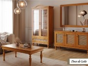 Cristaleira Brasil Sul Safari 110 02 Portas com Rattan