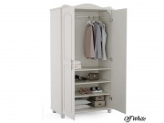 Armario Roupeiro Guarda Roupa 02 Portas 1.00 m 0400 Londres Moveis Brasil Sul