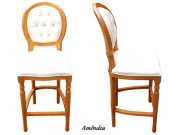 Banqueta Casachic Medalhão 6128 Torneada