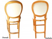 Banqueta Casachic Medalhão 6128 Torneada