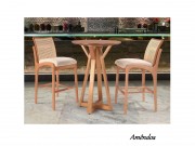 Banqueta Casachic Valquiria 2930 Encosto em Tela