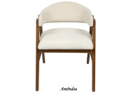 Poltrona Cadeira com Braço em Madeira Maciça 2550 Martina Casachic