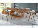 Conjunto Mesa de Jantar Anthurium Reyder com 08 Cadeiras 2.00 x 1.00 Retangular