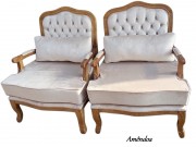 Poltrona Veneza 4120 com Encosto em Tela ou Capitone