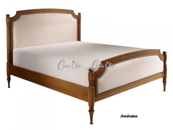 Cama Queen Size Capersmidt Estofada com Tachas