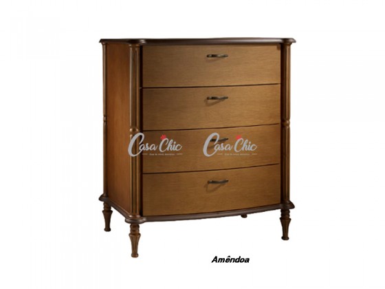 Cômoda Capersmidt 04 Gavetas 1.10m 