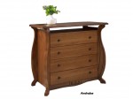Cômoda Magnific 04 Gavetas 1.20m 