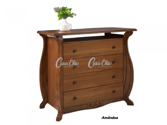 Cômoda Magnific 04 Gavetas 1.20m 