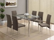 Conjunto Mesa de Jantar Carraro 346-306 com 06 Cadeiras  