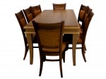 Conjunto Mesa de Jantar Elo com 08 Cadeiras 2.00 x 1.00 Retangular