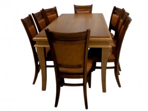 Conjunto Mesa de Jantar Elo com 08 Cadeiras 2.00 x 1.00 Retangular