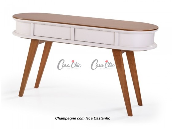 Aparador Console 99 com 02 Gavetas 1.40 m