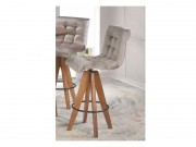 Conjunto Mesa Bistro Bali Londres com 04 Banquetas Giratorias 0.75 x 0.75 Redonda