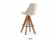 Banqueta Giratoria 3925 Esmeralda de Madeira Macica