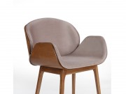 Cadeira com Braço em Madeira Maciça 6693 California