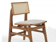 Cadeira com Encosto em Tela 6675 Summer de Madeira Maciça