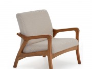 Poltrona em Madeira Maciça 359 Lina