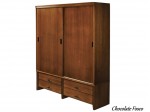 Guarda Roupa Armario Roupeiro Domus Cyrus Madeira 6223 02 Portas 1.82 m