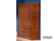 Roupeiro Armario Guarda Roupa 2.03 m 04 Portas 5013-5033 Hacienda Espelhado Domus Moveis