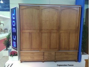 Armario Roupeiro Guarda Roupa 03 Portas 2.50 m 1060 New III Domus