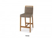 Conjunto Mesa Bistro Loft Dobravel com 02 Banquetas 1.00 x 1.30 Oval