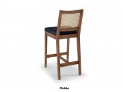 Conjunto Bistro com 02 Banquetas Patacho e Mesa Dobravel Patacho Oval 1.00 x 1.30