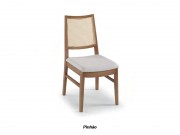 Conjunto Mesa de Jantar Elastica Extensivel com 04 Cadeiras com Encosto em Tela Londres e Mesa Catar Retangular 1.00 ou 1.40 x 1.00