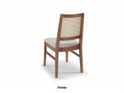 Conjunto Mesa de Jantar Elastica Extensivel com 04 Cadeiras com Encosto em Tela Londres e Mesa Catar Retangular 1.00 ou 1.40 x 1.00