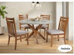 Conjunto Mesa de Jantar Italia Lisboa com 04 Cadeiras 1.20 x 1.20 Redonda Conjunto Mesa de Jantar Italia Lisboa com 04 Cadeiras 1.20 x 1.20 Redonda