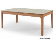 Conjunto Mesa de Jantar Lara Sol com 08 Cadeiras 2.20 x 1.10 Retangular