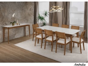 Conjunto Mesa de Jantar Euclar Lima Texas com 08 Cadeiras 1.80 x 0.90 Retangular
