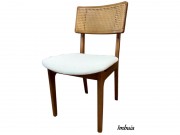 Conjunto Mesa de Jantar Euclar Monaco Dallas com 06 Cadeiras 1.80 x 1.00 Oval