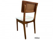 Conjunto Mesa de Jantar Euclar Monaco Dallas com 06 Cadeiras 1.80 x 1.00 Oval