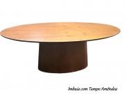 Conjunto Mesa de Jantar Euclar Monaco Dallas com 06 Cadeiras 1.80 x 1.00 Oval