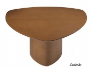 Conjunto Mesa de Jantar Euclar Palheta Dallas com 06 Cadeiras 1.60 x 1.60 Triangular