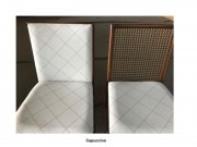 Conjunto Mesa de Jantar com 05 Cadeiras e 01 Banco Austral e  Mesa 2.00 x 1.00 Retangular