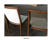 Conjunto Mesa de Jantar com 05 Cadeiras e 01 Banco Austral e  Mesa 2.00 x 1.00 Retangular